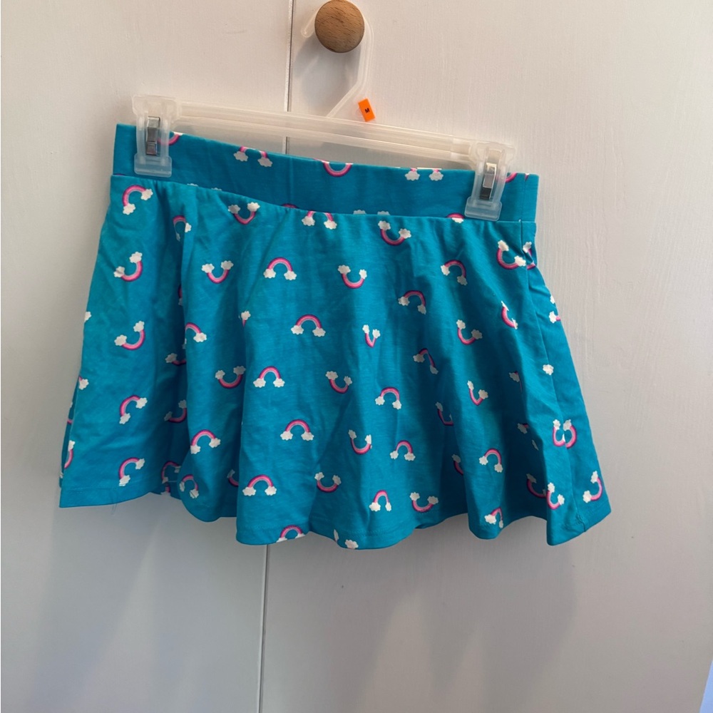 Skort with print.